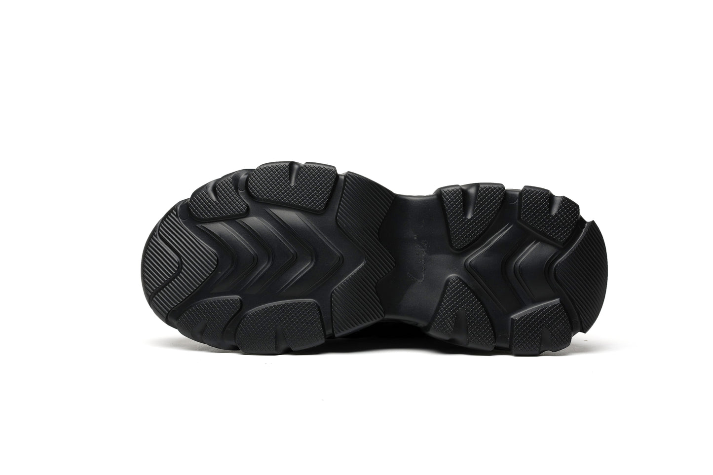 LAILE PhantomWave Leather Sneakers – Sculpted Sole, Futuristic Street Design