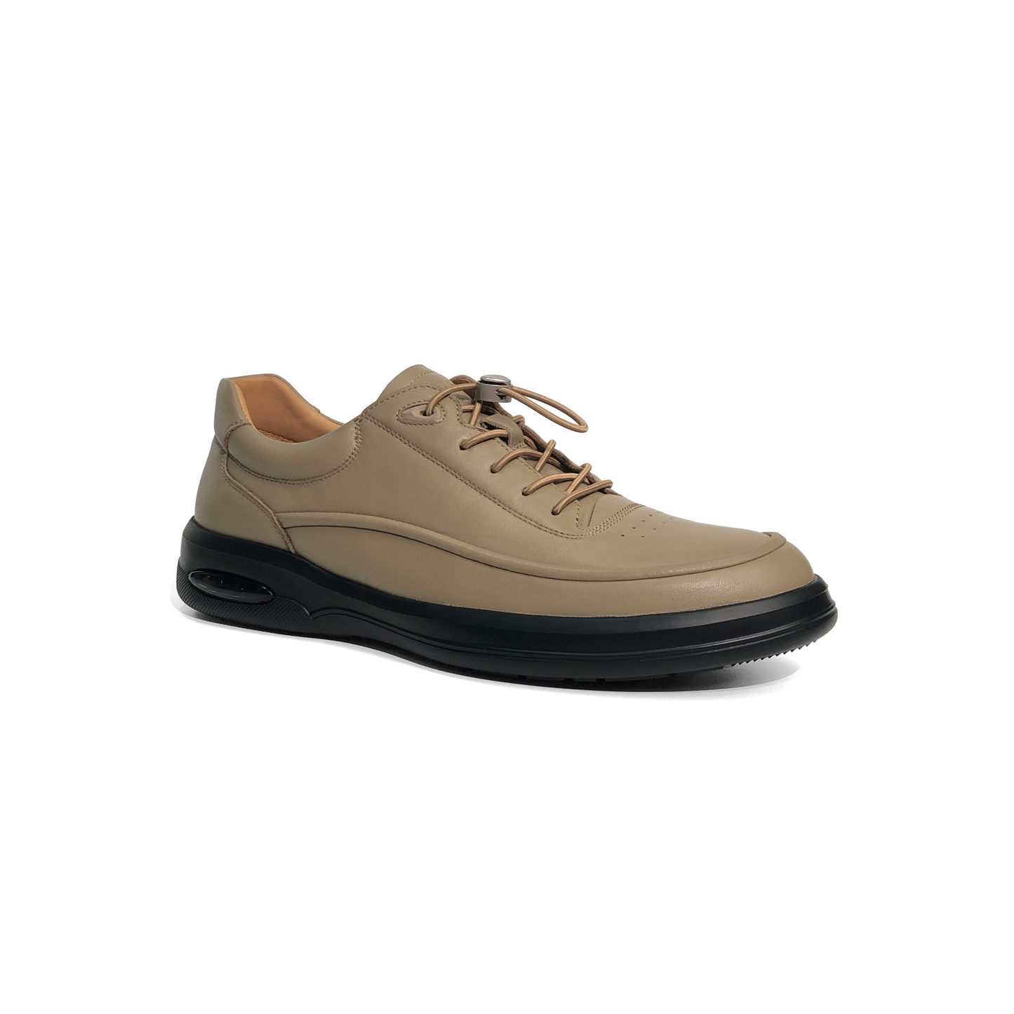 LAILE Breathable Punch Detail Leather Casual ShoesⅡ
