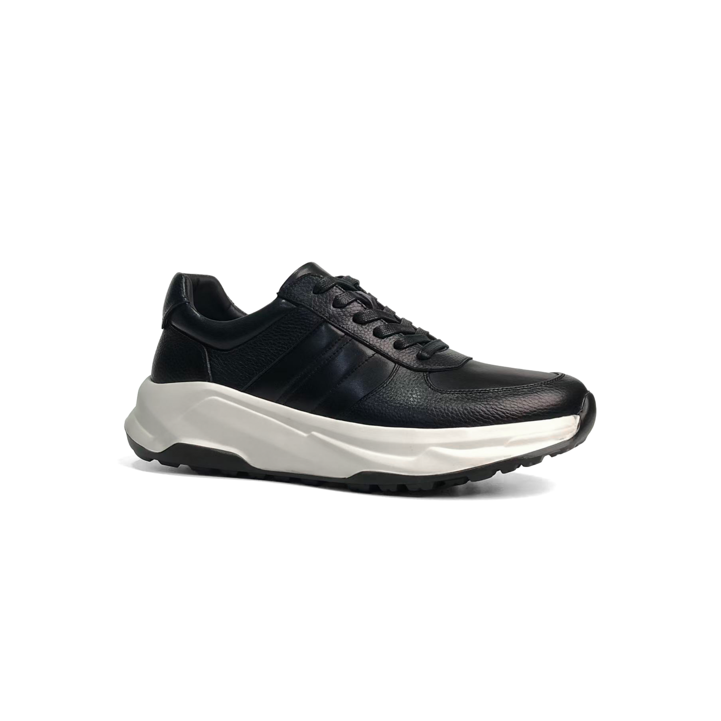 LAILE Nubuck Smooth Leather Hybrid Performance Sneakers