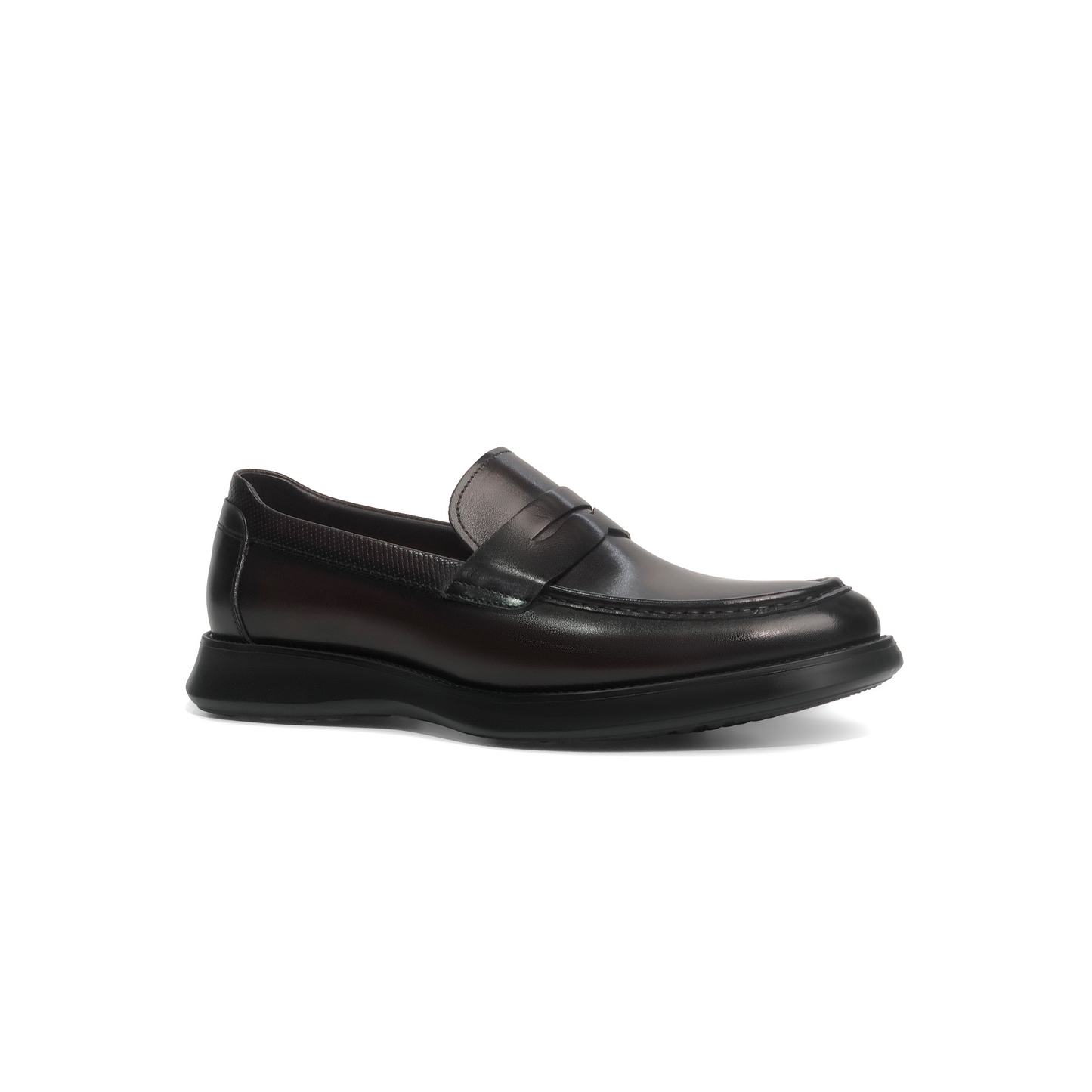Laile Classic Moc Stitch Penny Loafers