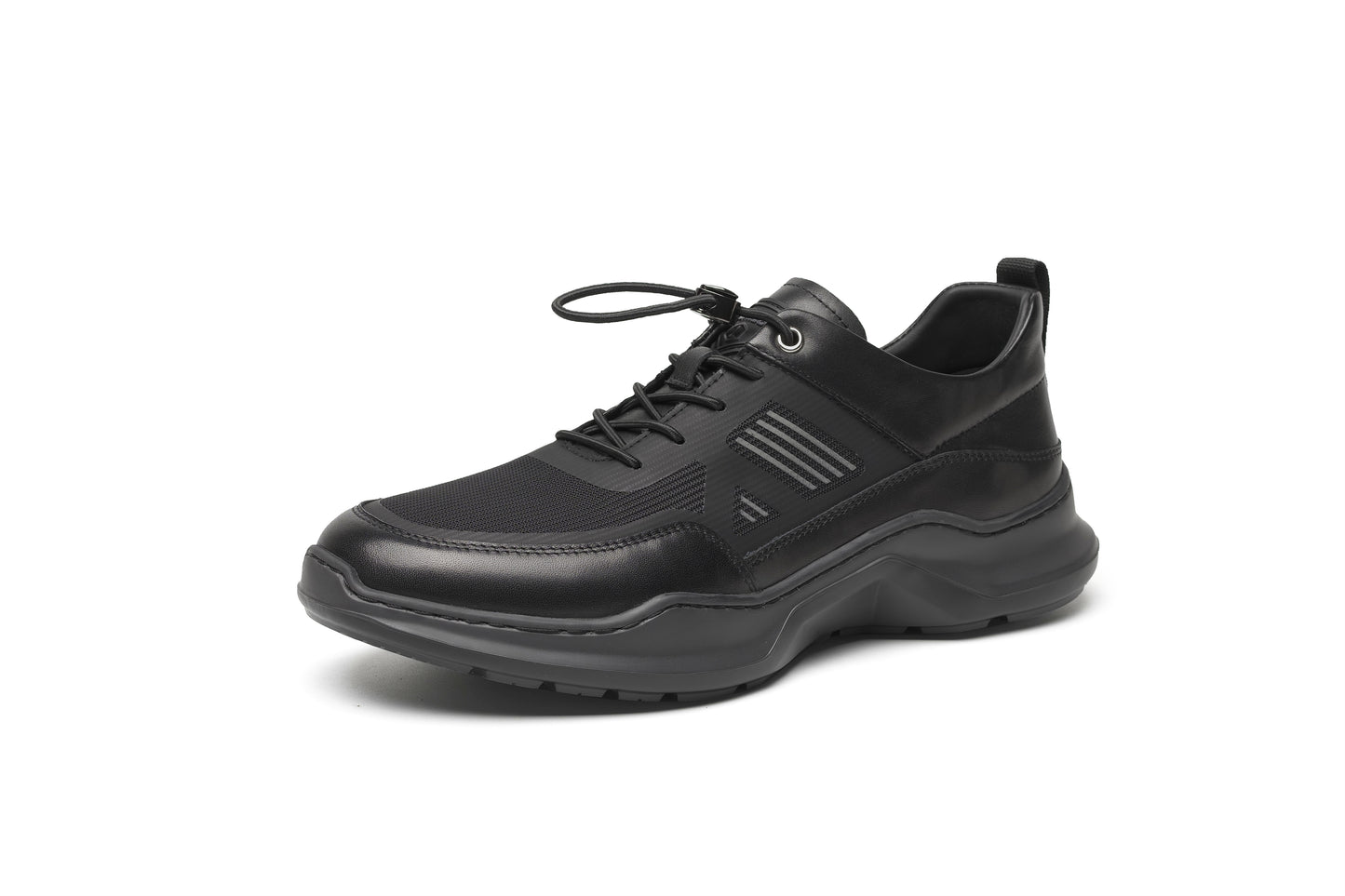 LAILE comfortable tie-free shoelaces shock-absorbing breathable lightweight low-top casual shoes for men