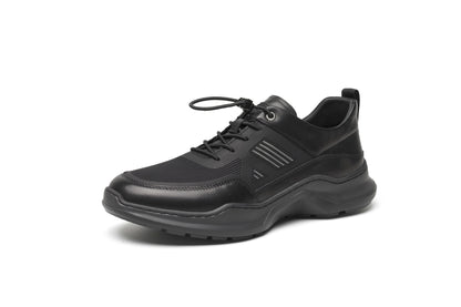 LAILE comfortable tie-free shoelaces shock-absorbing breathable lightweight low-top casual shoes for men