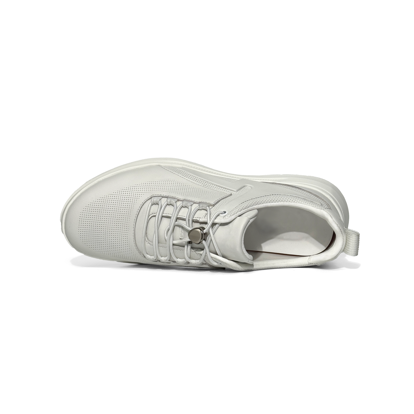 LAILE UrbanEase Men’s Leather Mesh Sneakers – Lightweight, Breathable, Shock-Absorbing Comfort for Everyday City Living