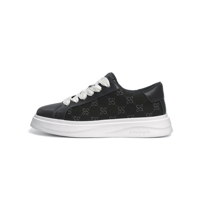 LAILE Daily Fashion Embroidered Platform Trainer