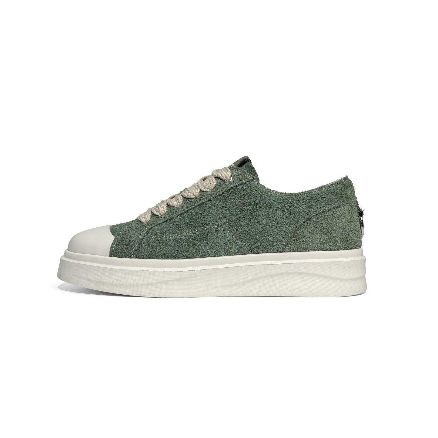 LAILE Daily Soft Fluff Suede Platform Trainer