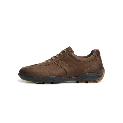 Laile Men's Casual Leather Shoes with Litchi Grain