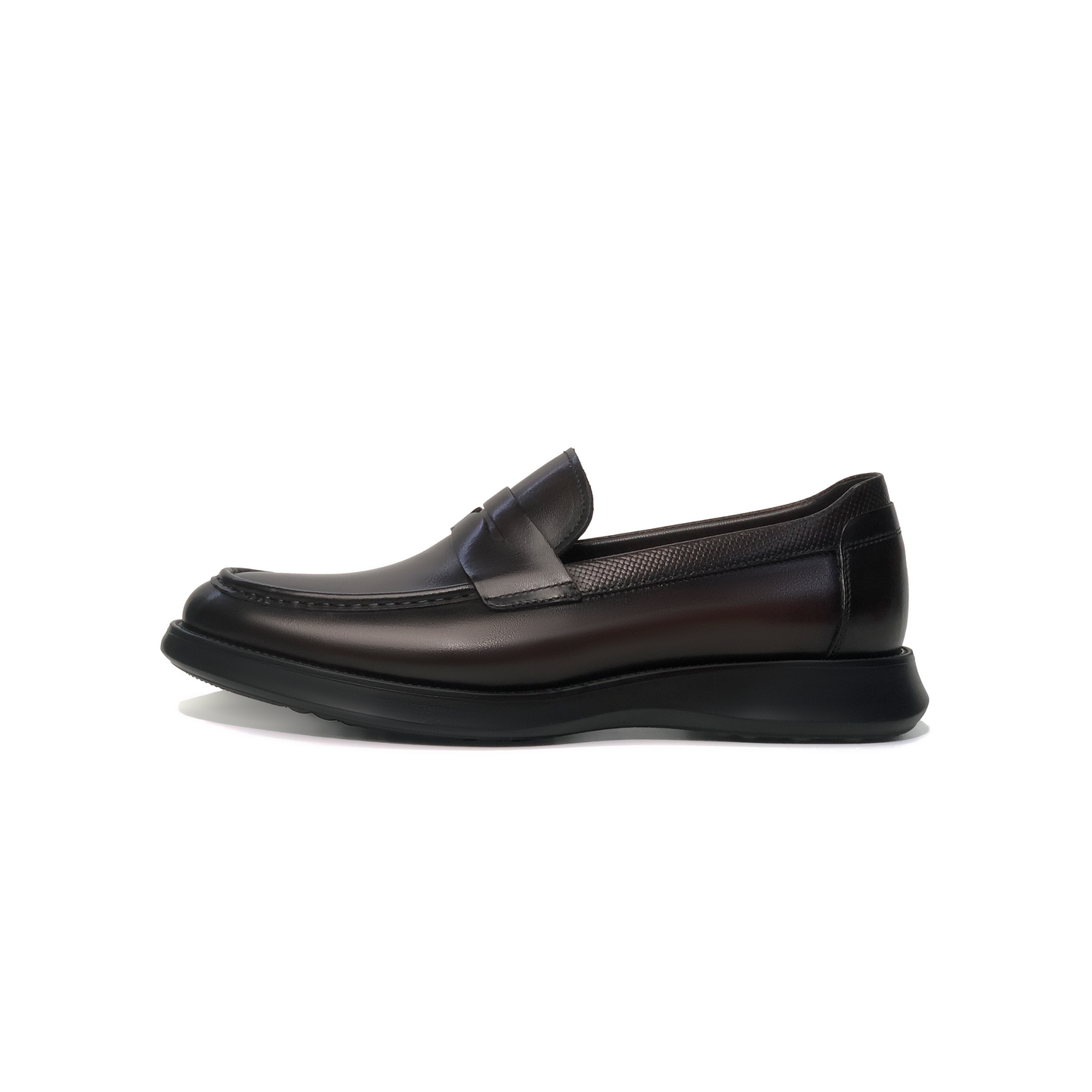 Laile Classic Moc Stitch Penny Loafers