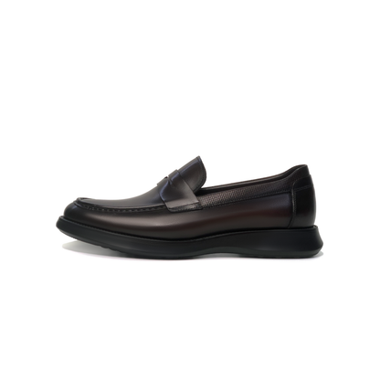 Laile Classic Moc Stitch Penny Loafers