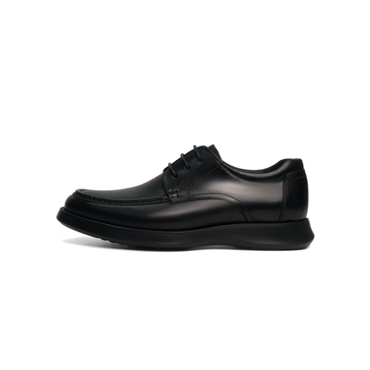 Laile Full Grain Cowhide Moccasin Stitch Lace-Up Dress Shoes