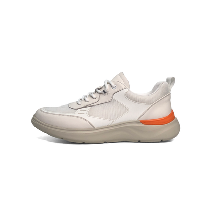 LAILE Leather Mesh Hybrid Sport-Dress Walking Sneakers