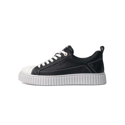 LAILE Soft Woven Upper Low Top Casual Board Shoes