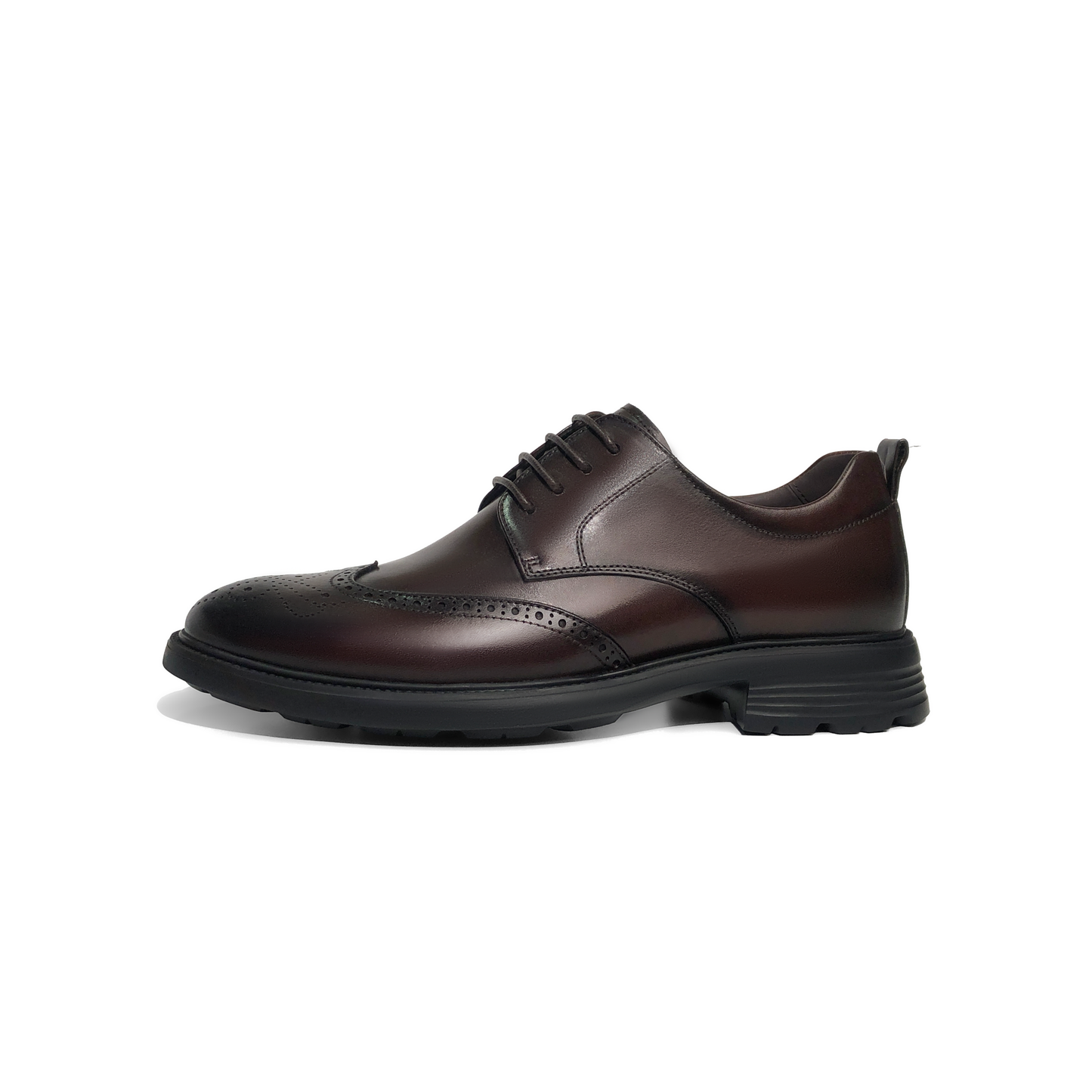 LAILE Mirror Polished Wingtip Brogue Oxford Trainers