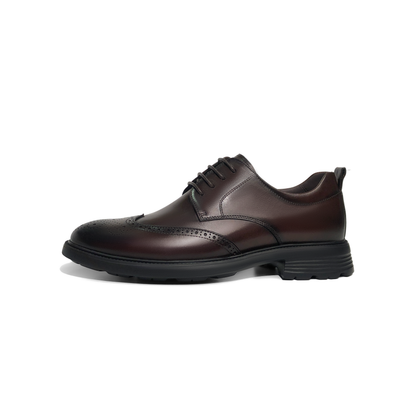 LAILE Mirror Polished Wingtip Brogue Oxford Trainers