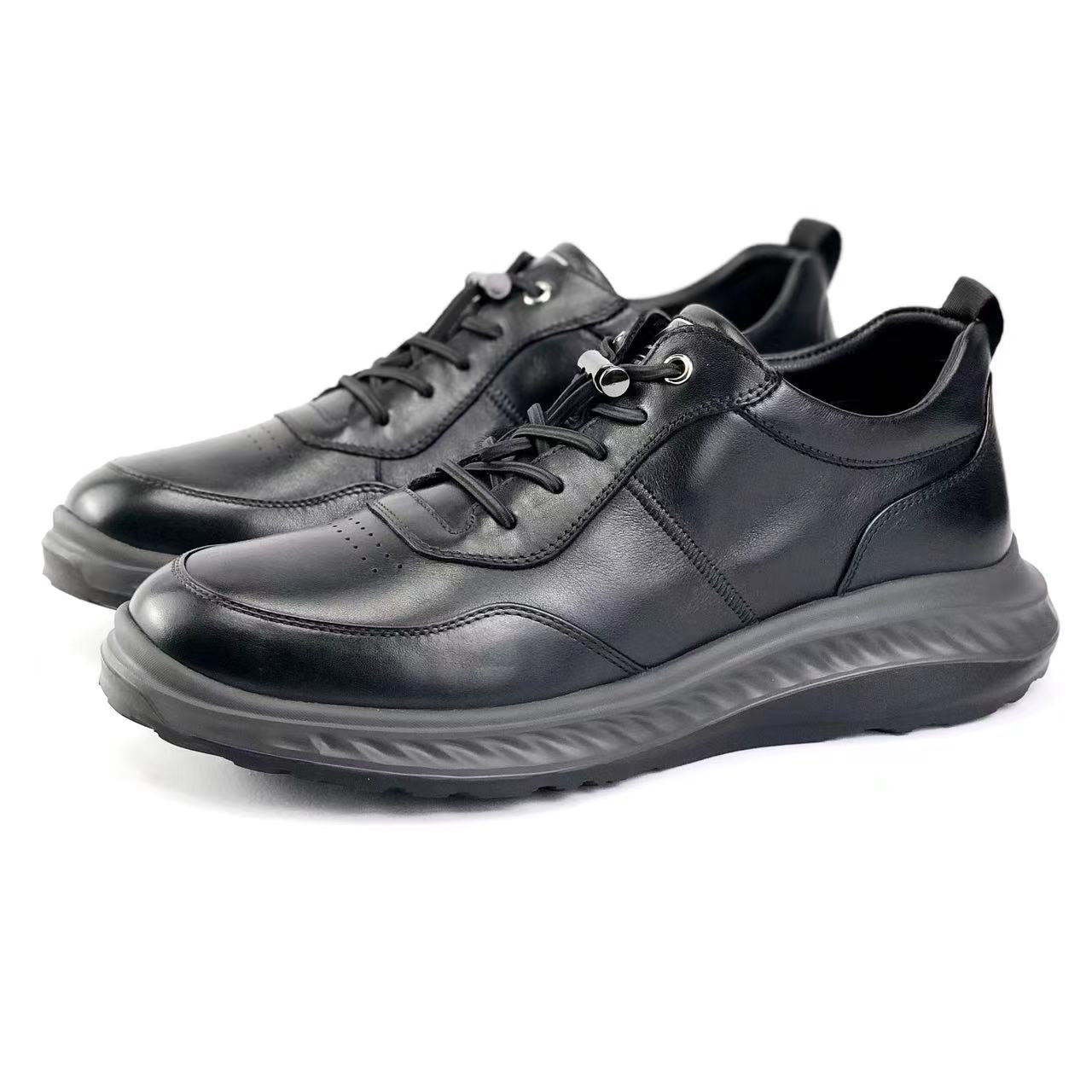 LAILE Urban Motion Leather Sneakers – Hybrid Comfort, Refined Design