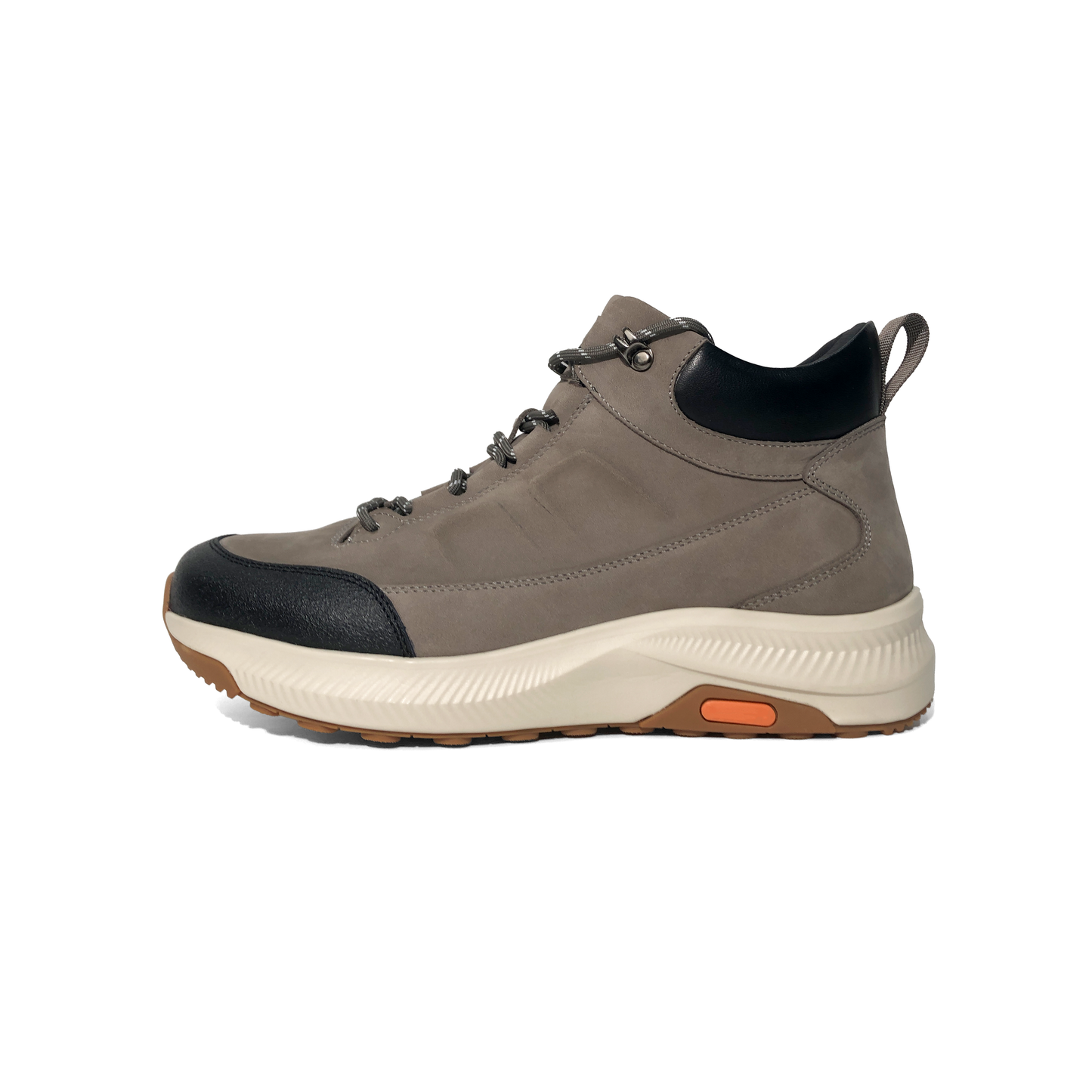 LAILE Matte Nubuck Mid-Top Outdoor Hiker Trainers