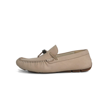 LAILE Hand Stitched Moc Toe Loafer