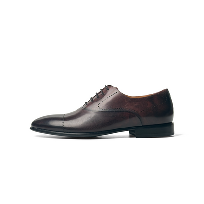 LAILE 2026New High-End Men's Genuine Leather Business Shoes