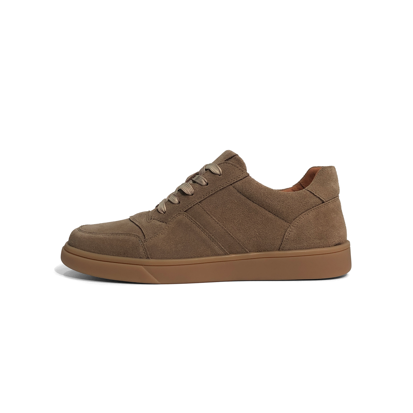 LAILE Matte Nubuck Suede Low Top Casual Skate Sneakers