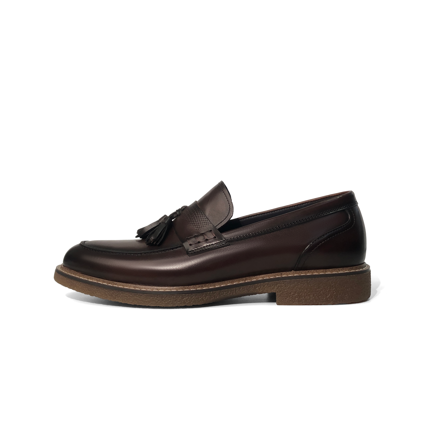 Laile Vintage Goodyear Stitch Tassel Penny Loafers