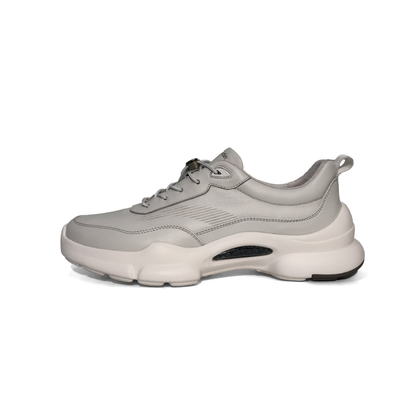LAILE Matte Full Grain Auto Toggle Chunky Air Pocket Platform Trainers