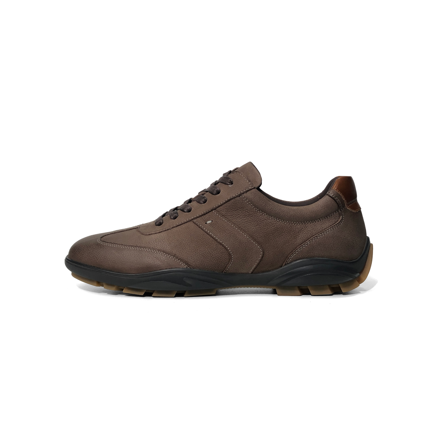 Laile Men's Casual Leather Shoes with Litchi Grain