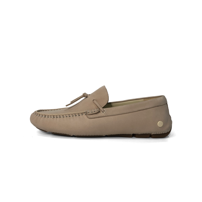 LAILE Matte Nubuck Tassel Moc Toe Driving Loafers