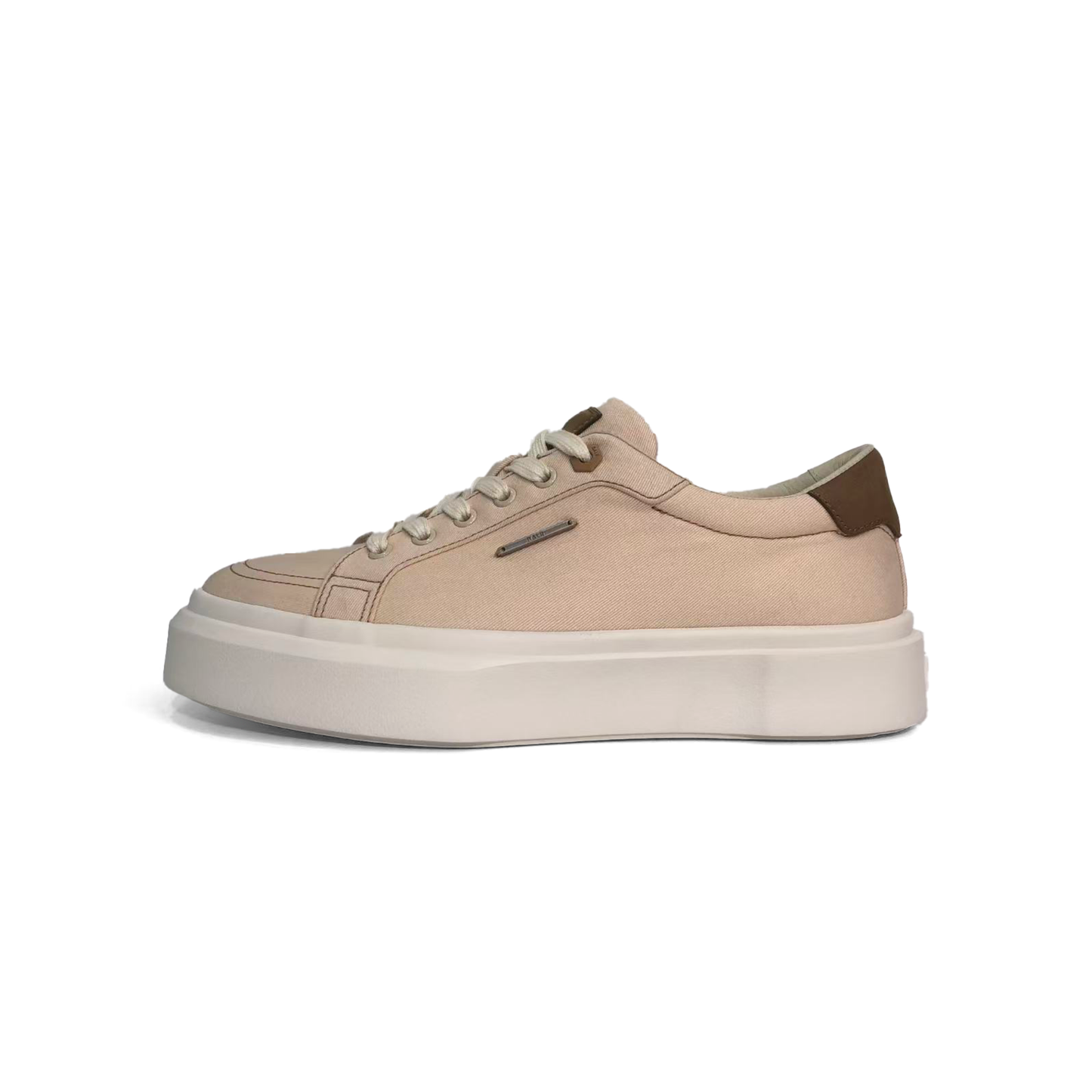 LAILE Heavy Twill Canvas Platform Skate Sneakers