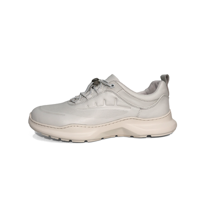 LAILE Polished Full Grain Perforated Auto Toggle Comfort Trainers