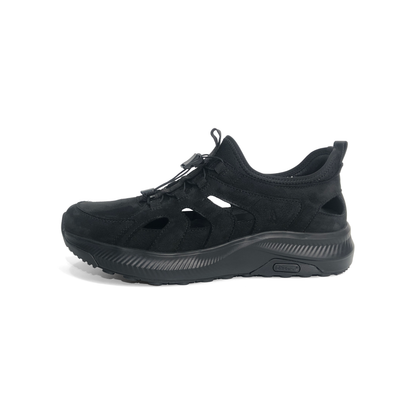 LAILE Matte Nubuck Cutout Hollow Outdoor Sandal Trainers