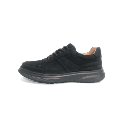 LAILE Full Matte Nubuck Geometric Stitch Hybrid Walk Trainers