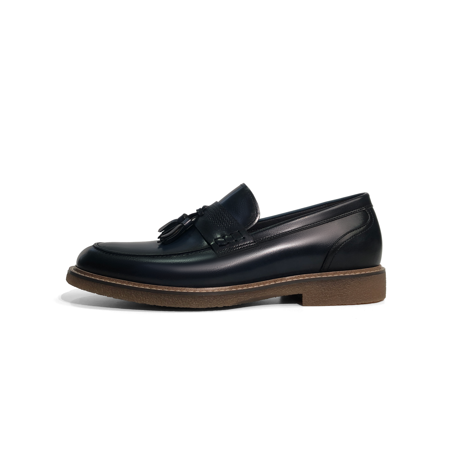 Laile Vintage Goodyear Stitch Tassel Penny Loafers