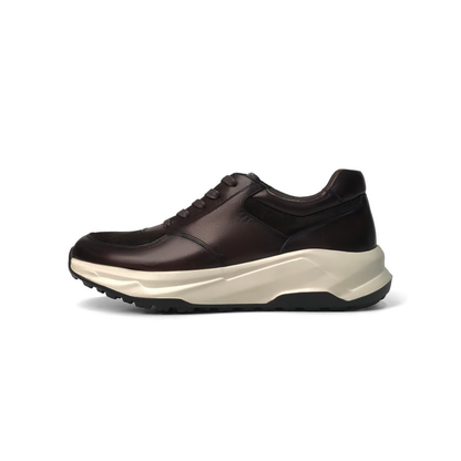 LAILE Nubuck Smooth Leather Hybrid Performance Sneakers