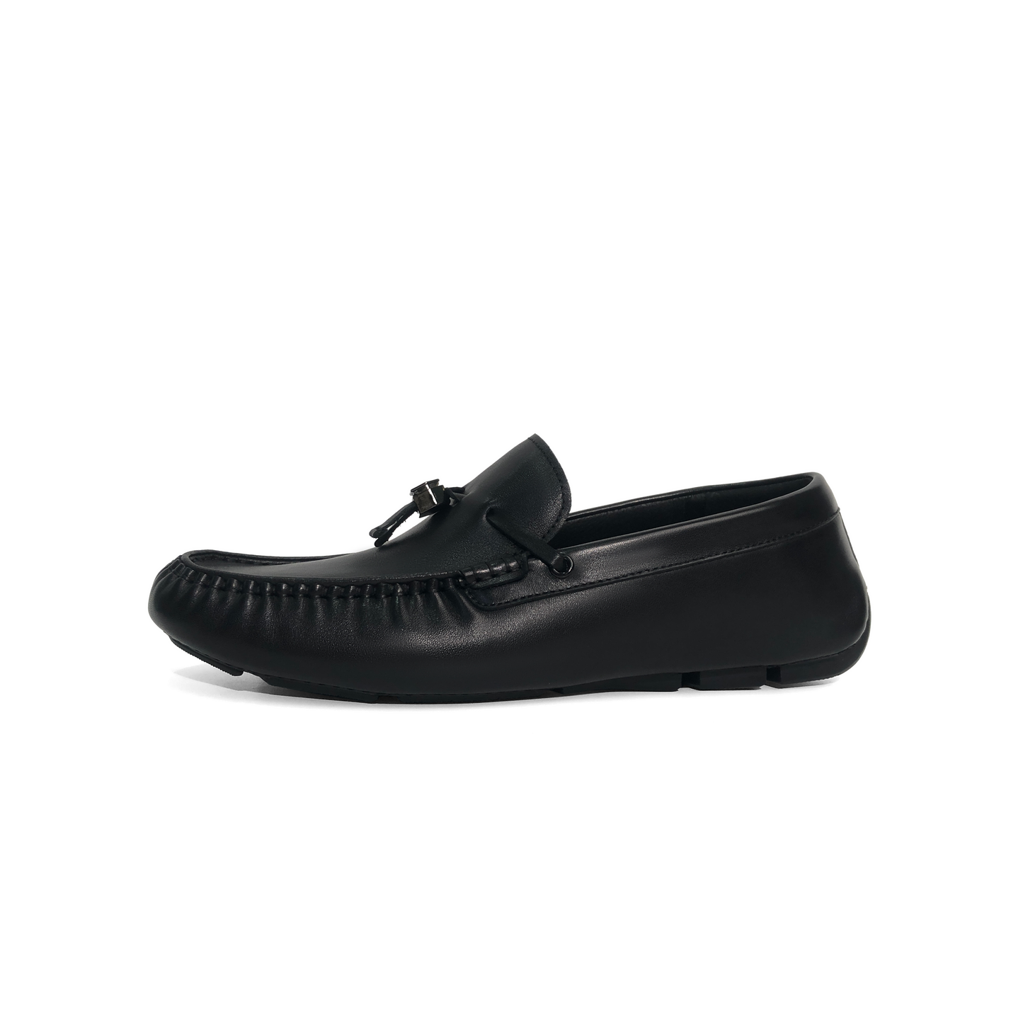 LAILE Hand Stitched Moc Toe Loafer