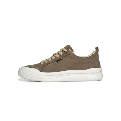 LAILE Matte Nubuck Suede Platform Skate Sneakers