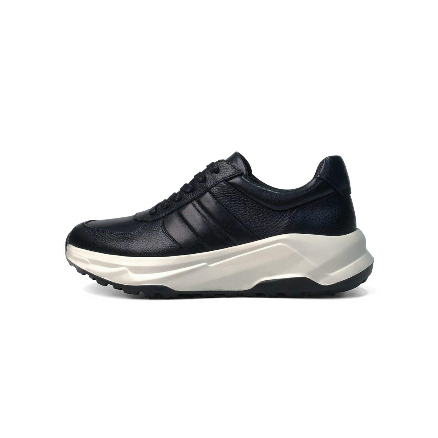 LAILE Nubuck Smooth Leather Hybrid Performance Sneakers