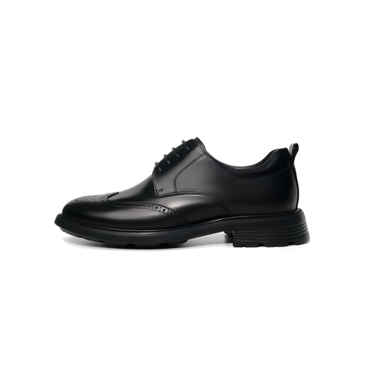 LAILE Mirror Polished Wingtip Brogue Oxford Trainers