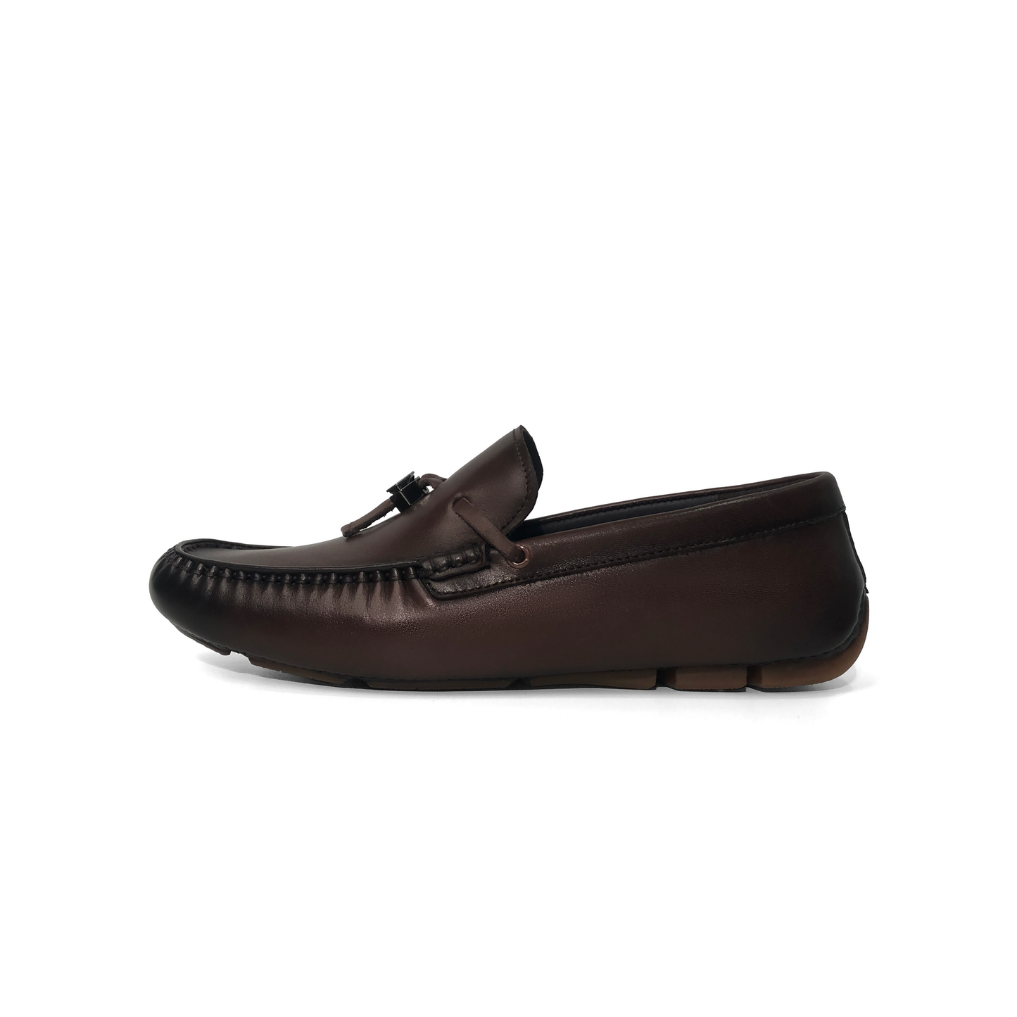 LAILE Hand Stitched Moc Toe Loafer