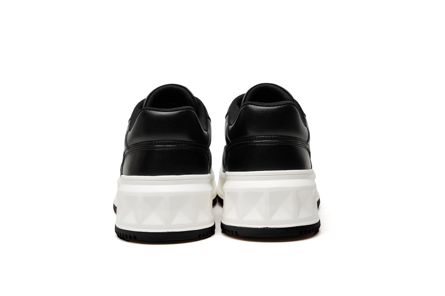 LAILE Urban Contrast Sneakers – Black Elegance Meets Street Energy