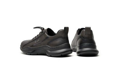 LAILE Leather Urban Hybrid Sneakers – Business Comfort Meets Modern Street Style