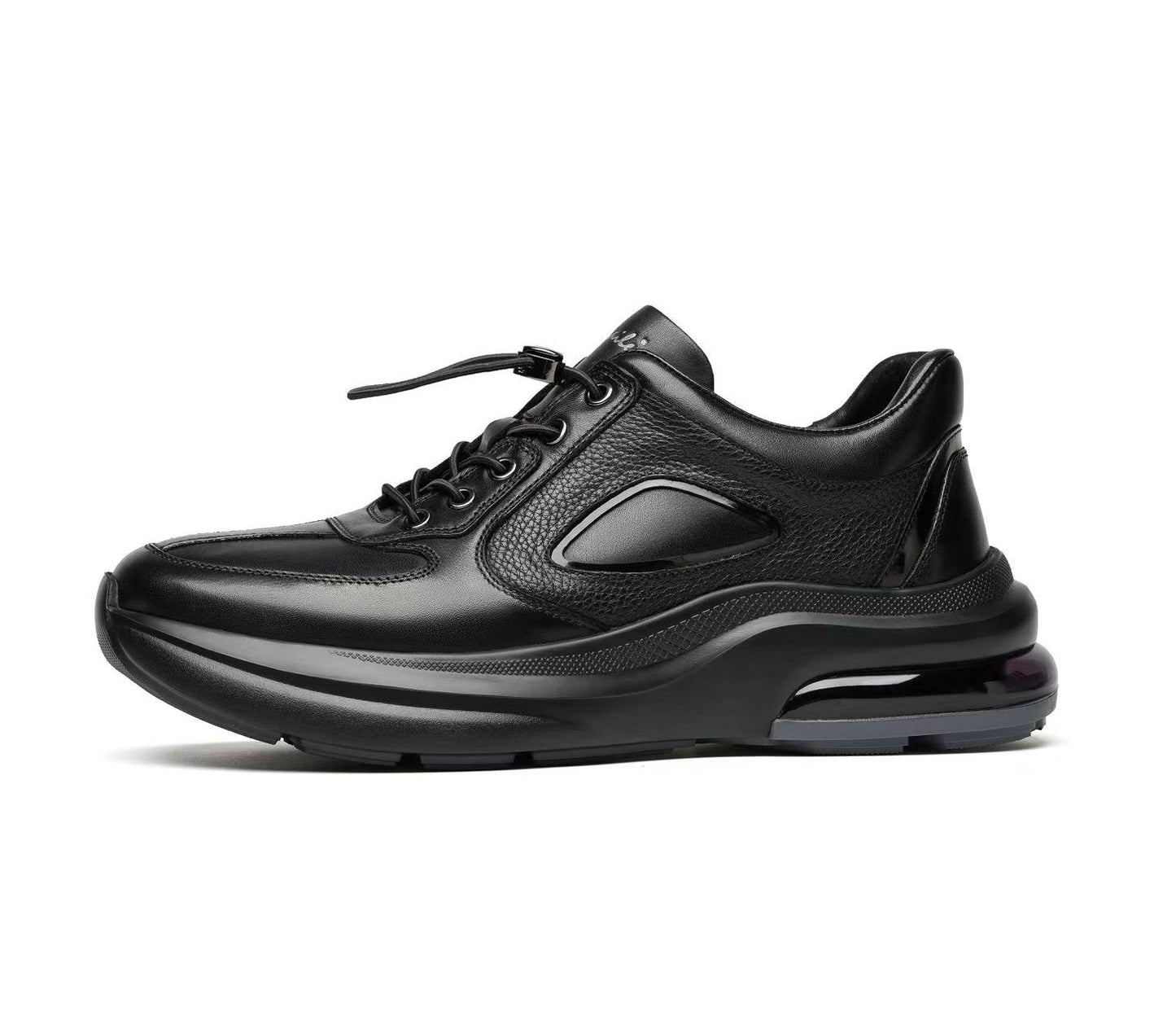 LAILE first layer cowhide versatile fashion comfortable trend casual shoes men's