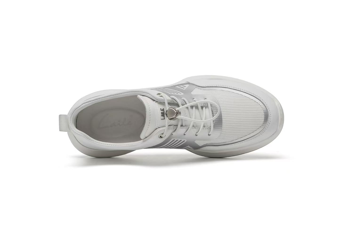 LAILE comfortable tie-free shoelaces shock-absorbing breathable lightweight low-top casual shoes for men