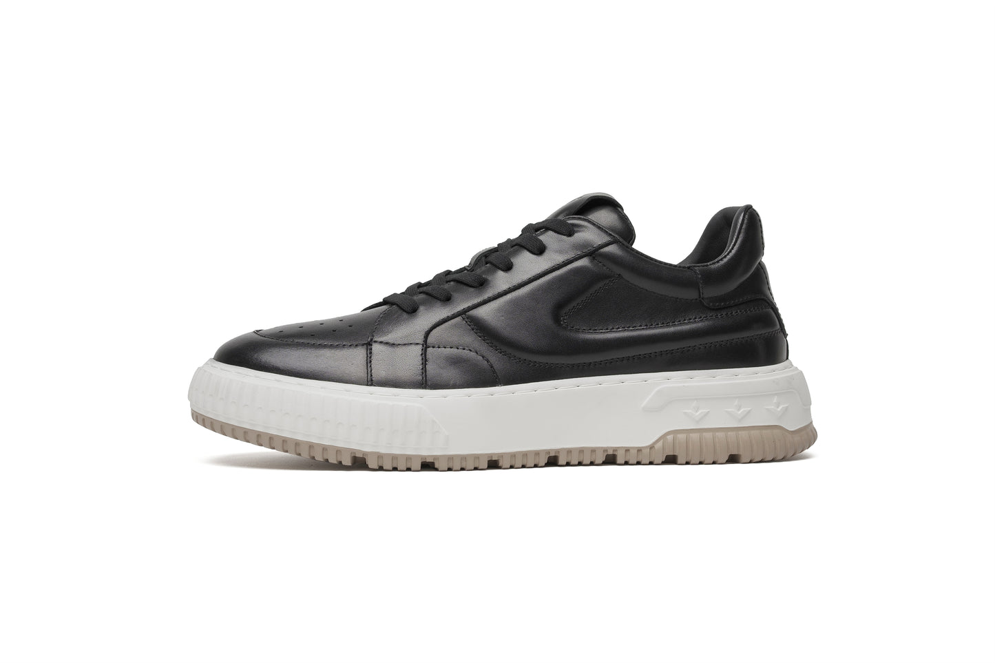 LAILE Leather Classic Versatile Low-Top Sneakers for Men - Shock-absorbing, Lightweight, and Breathable.