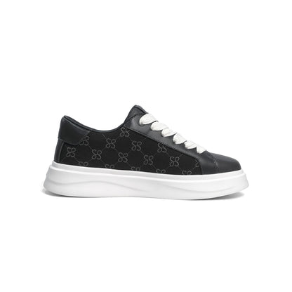 LAILE Daily Fashion Embroidered Platform Trainer