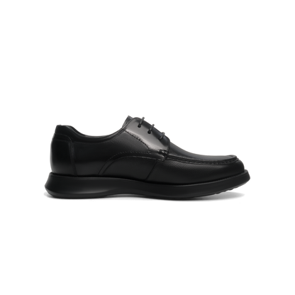 Laile Full Grain Cowhide Moccasin Stitch Lace-Up Dress Shoes
