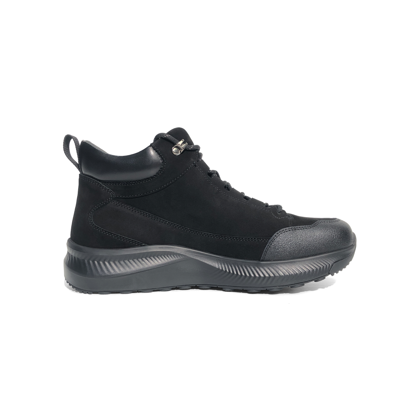 LAILE Matte Nubuck Mid-Top Outdoor Hiker Trainers