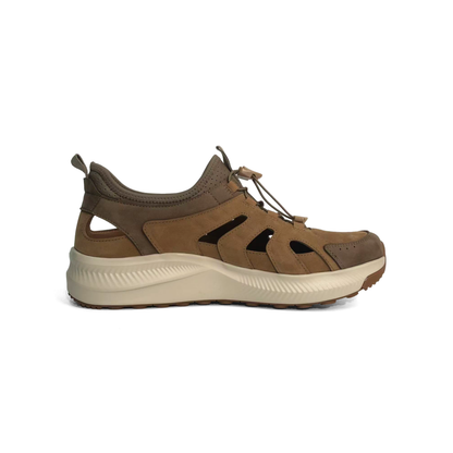 LAILE Matte Nubuck Cutout Hollow Outdoor Sandal Trainers