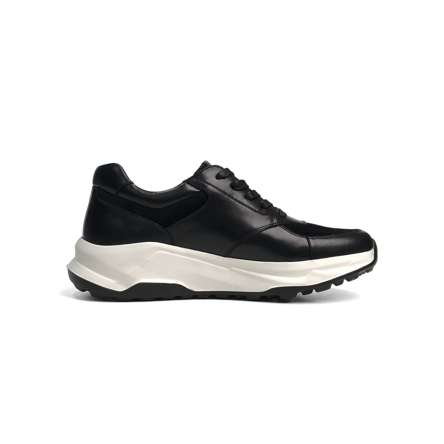 LAILE Nubuck Smooth Leather Hybrid Performance Sneakers
