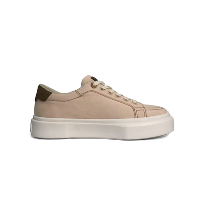 LAILE Heavy Twill Canvas Platform Skate Sneakers