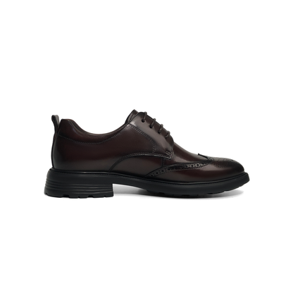 LAILE Mirror Polished Wingtip Brogue Oxford Trainers