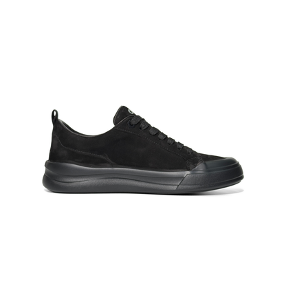 LAILE Matte Nubuck Suede Platform Skate Sneakers